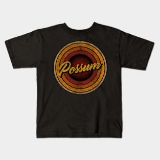 Possum - Vintage Style Kids T-Shirt